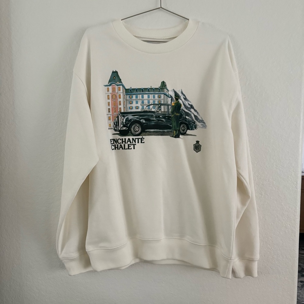 F1 Daniel Riccardo ENCHANTE Chalet Crewneck Sweater Pullover NWOT